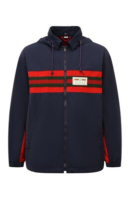 Gucci: Тёмная куртка 
