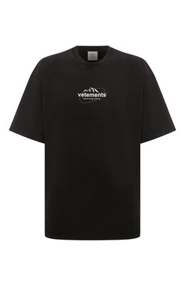 VETEMENTS: Хлопковая футболка 