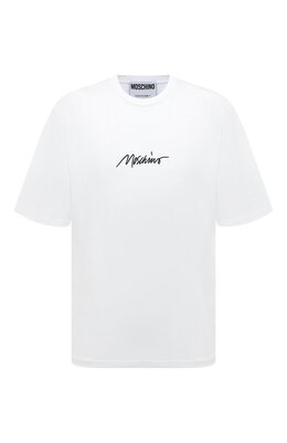 Moschino: Хлопковая футболка 