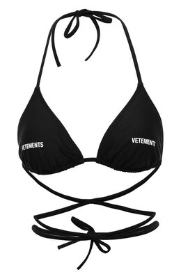 VETEMENTS: Чёрный топ 