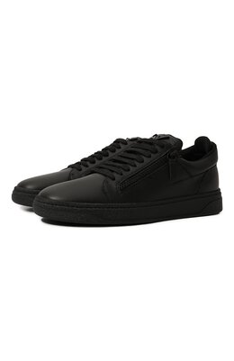 Giuseppe Zanotti Design: Чёрные кеды  Frankie