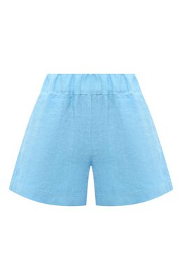 120% Lino: Голубые шорты 