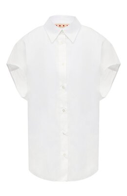 Marni: Хлопковая рубашка 