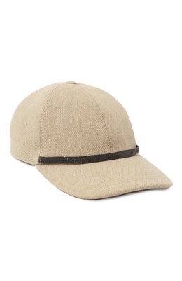 Brunello Cucinelli: Бежевая кепка 