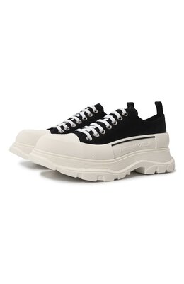 Alexander McQueen: Чёрные ботинки  Tread Slick