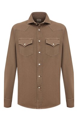 Brunello Cucinelli: Джинсовая рубашка 