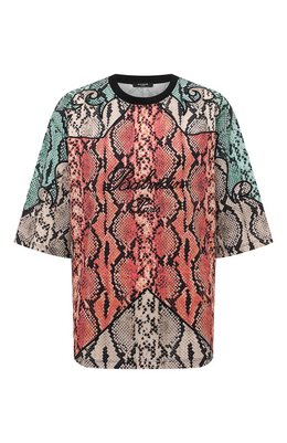 Balmain: Хлопковая футболка 