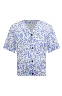 Kiton: Льняная рубашка 