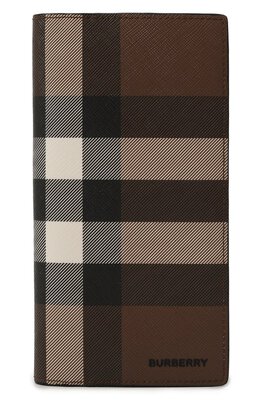 Burberry: Коричневый кошелёк 