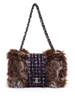 CHANEL Pre-Owned: Синяя сумка 