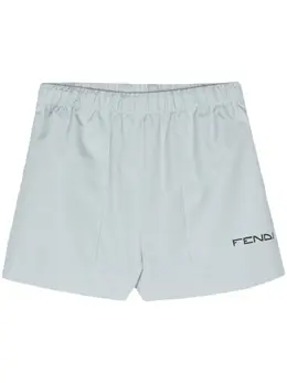 FENDI: Голубые шорты 