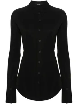 Mugler: Рубашка с длинным рукавом 