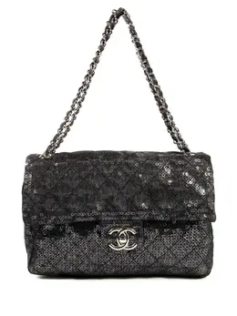 CHANEL Pre-Owned: Чёрная сумка 