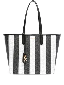 Michael Michael Kors: Сумка-шоппер в полоску 