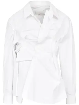 Maison Margiela: Белая рубашка 