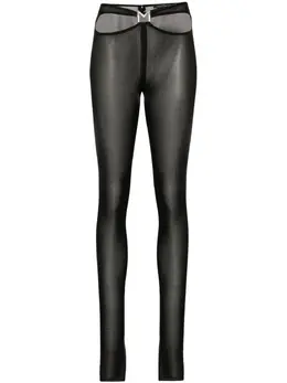 Mugler: Чёрные легинсы 