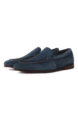 Santoni: Синие туфли  Carlos