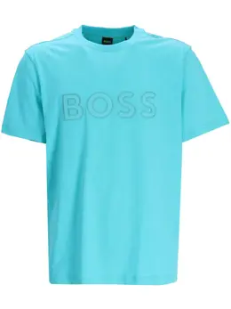BOSS: Футболка с принтом 