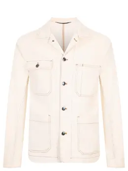 CANALI: Хлопковая куртка 