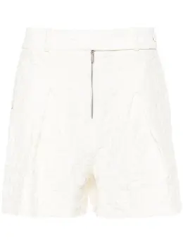 Jil Sander: Белые шорты 