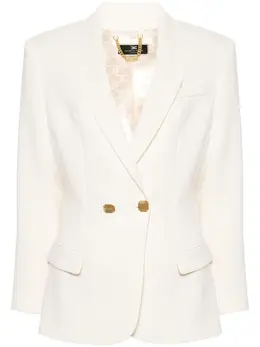 Elisabetta Franchi: Двубортный жакет 