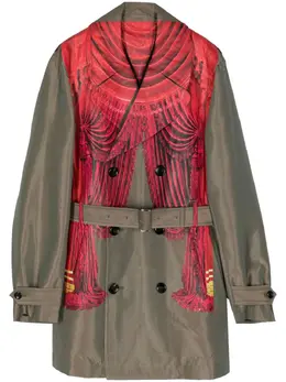 Comme des Garçons Homme Plus: Пальто с принтом 