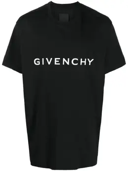 Givenchy: Чёрная футболка 