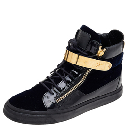 Giuseppe Zanotti: Синие кроссовки  Coby
