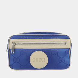 Gucci: Голубая поясная сумка  Off The Grid