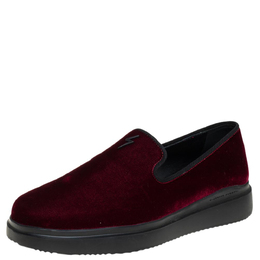 Giuseppe Zanotti: Бордовые мокасины 