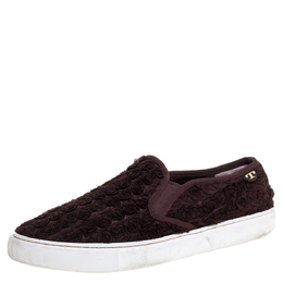 Tory Burch: Тёмные мокасины 