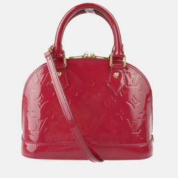 Louis Vuitton: Красная сумка на руку 