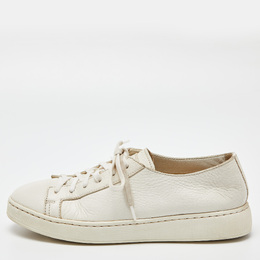 Santoni: Белые кроссовки 