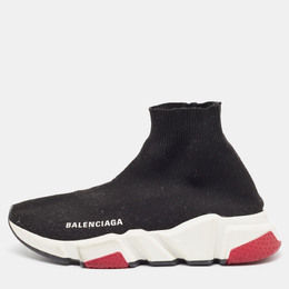 Balenciaga: Чёрные кроссовки  Speed Trainer