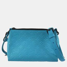 Louis Vuitton: Голубая сумка 