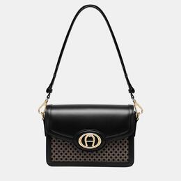 Aigner: Коричневая сумка через плечо 