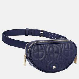 Aigner: Голубая поясная сумка 