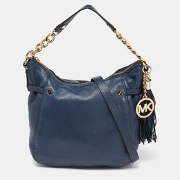 MICHAEL Michael Kors: Синяя сумка 