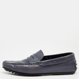 Tod's: Голубые мокасины 