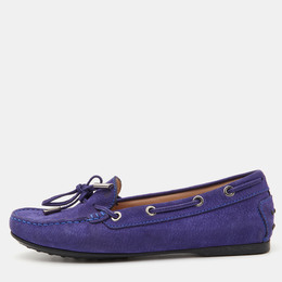 Tod's: Голубые мокасины 