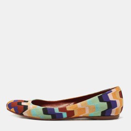 Missoni: Многоцветные балетки 