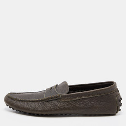 Tod's: Зелёные мокасины 