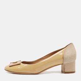 Salvatore Ferragamo: Двухцветные туфли 