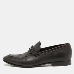 Salvatore Ferragamo: Тёмные туфли  Gancini