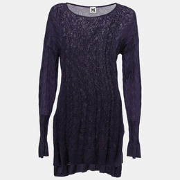 M Missoni: Фиолетовый топ 