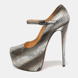 Christian Louboutin: Двухцветные туфли 