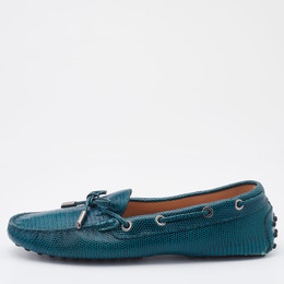 Tod's: Голубые мокасины 