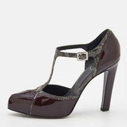 Roger Vivier: Бордовые туфли 