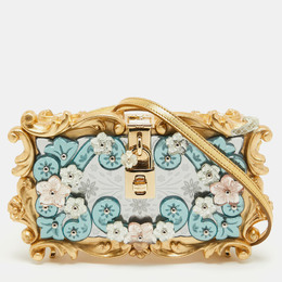 Dolce & Gabbana: Многоцветная сумка  Dolce Box