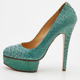 Charlotte Olympia: Голубые туфли 